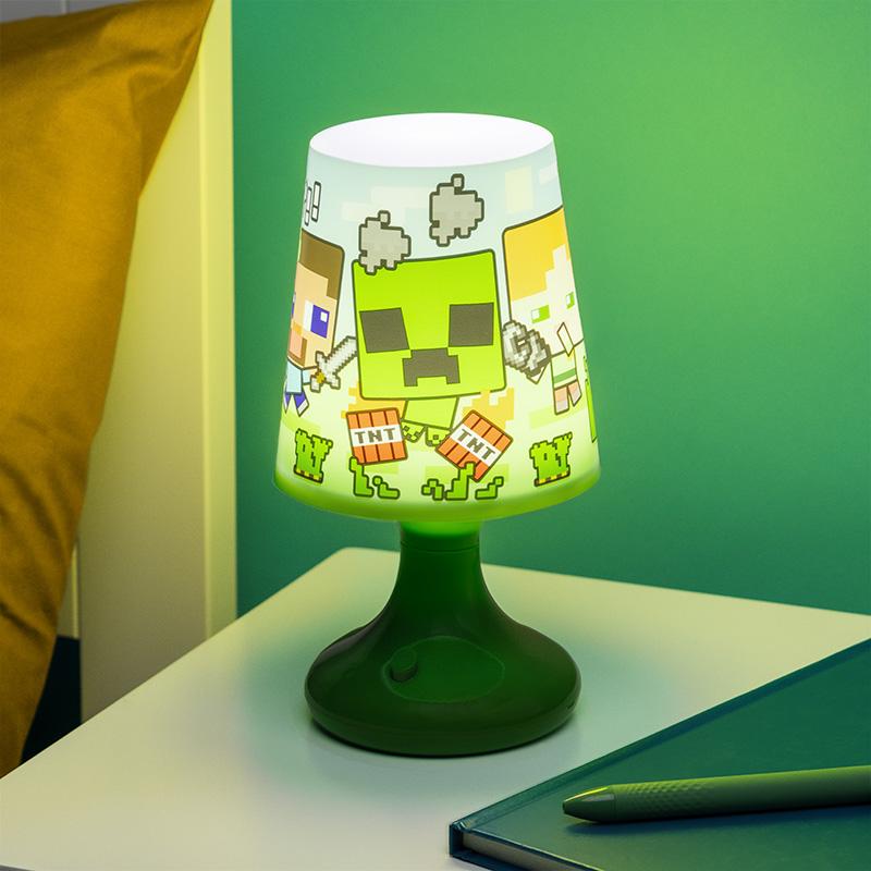 Minecraft Table Lamp (high: 18,50 cm) / Minecraft lampka nocna (wysokość: 18,50 cm)