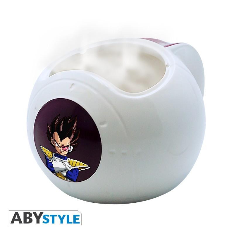 DRAGON BALL - Mug 3D - Heat Change - VEGETA / kubek termoaktywny 3D Dragon Ball - statek - ABS