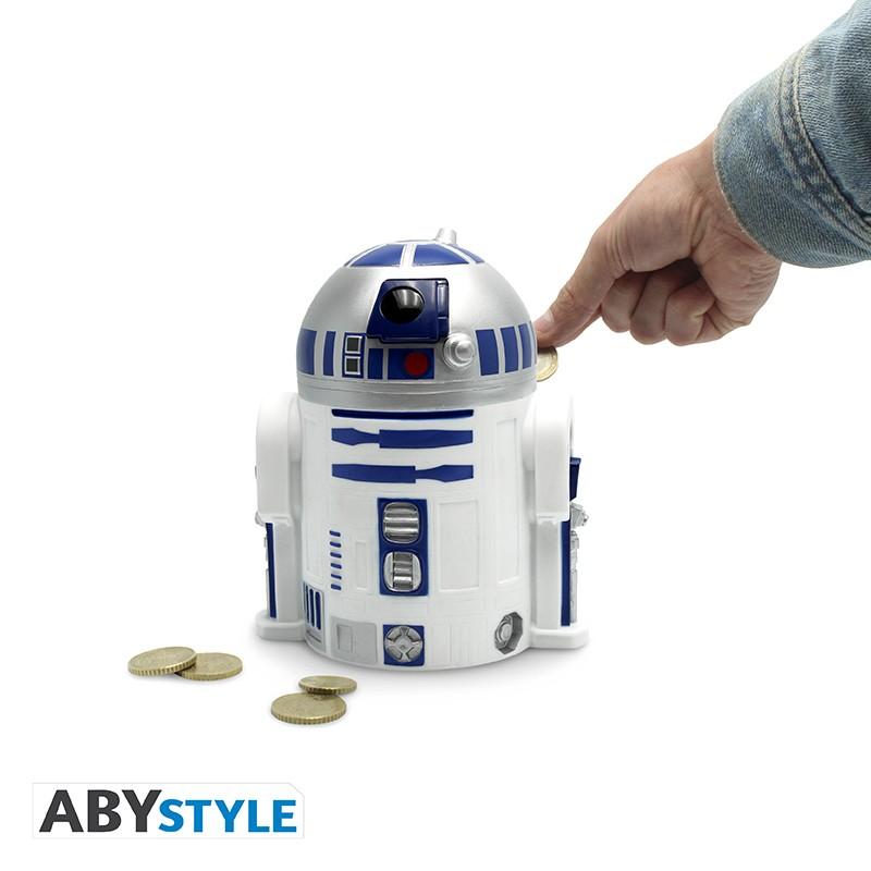 Star Wars money bank - R2D2 (high: 16,5 cm) / skarbonka Gwiezdne Wojny - R2D2 (wysokość: 16,5 cm) - ABS