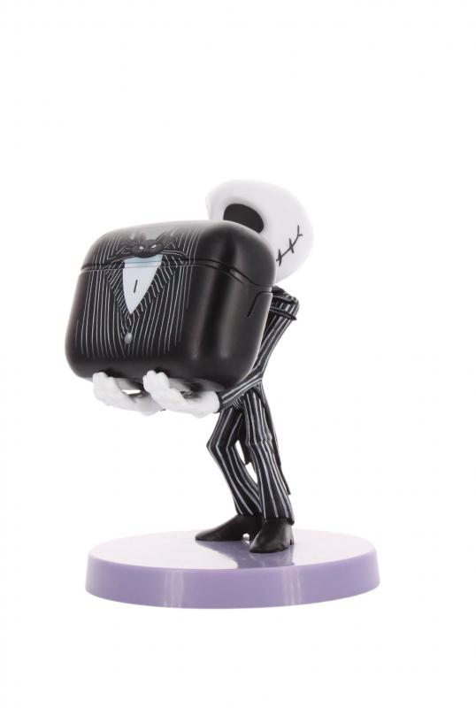 The Nightmare Before Christmas Jack Skellington Buds Pro Wireless Bluetooth Earbuds and Phone Holder / Miasteczko Halloween zestaw: stojak na słuchawki Jack Skellington plus słuchawki bezprzewodowe