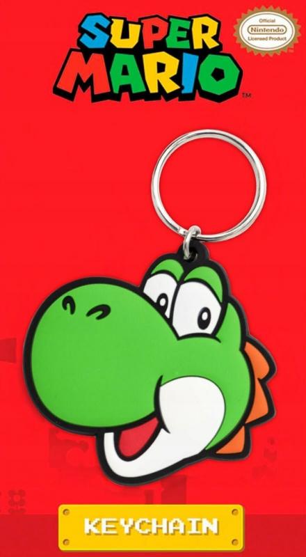 Super Mario rubber keychain - Yoshi / brelok gumowy Super Mario - Yoshi