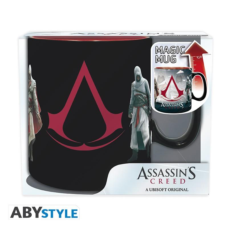 ASSASSIN’S CREED Mug Heat Change 460 ml - Legacy / kubek termoaktywny Assassin's Creed - dziedzictwo - ABS