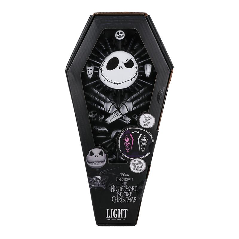 The Nightmare Before Christmas Coffin 3D Light (high: 28 cm) / lampka 3D Miasteczko Halloween - trumienka (wysokość: 28 cm)