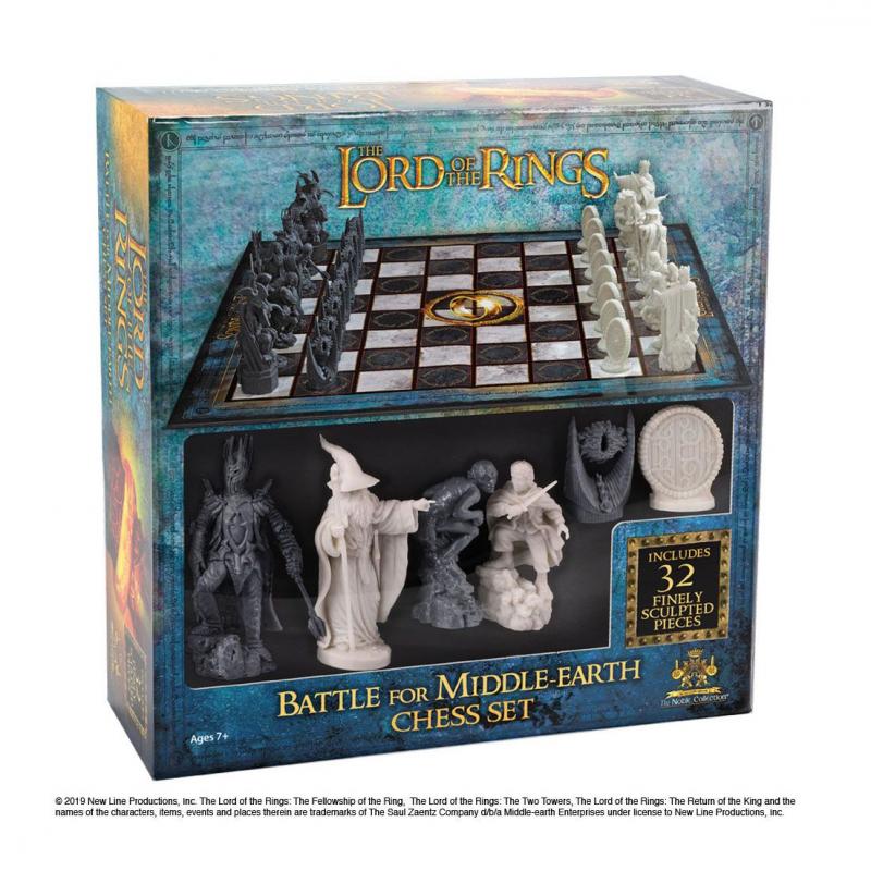 Lord of the Rings Chess Set Battle for Middle Earth / szachy Władca Pierściei - Bitwo o Śródziemie