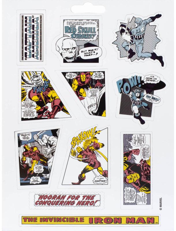 MARVEL COMICS (HEROES) MAGNET SET (20 pcs) / Marvel Comics zestaw magnesów - Heroes (20 szt)