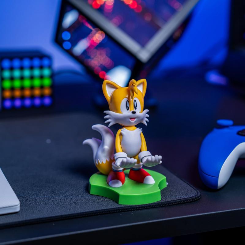 Sonic the hedgehog Tails Cable Guys Holdem - Earbud Holder (11 cm) / stojak na słuchawki Sonic the hedgehog - Tails (11 cm)