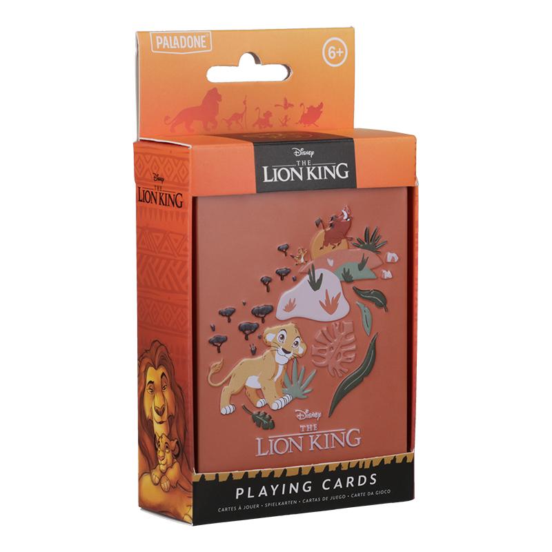 Disney Lion King Playing Cards in Tin / karty do gry Disney Król Lew w ozdobnej puszce