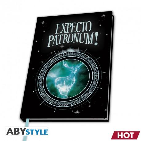 HARRY POTTER Premium A5 notebook Patronus with heat change cover / notatnik premium A5 Harry Potter Patronus z okładką termoaktywną - ABS