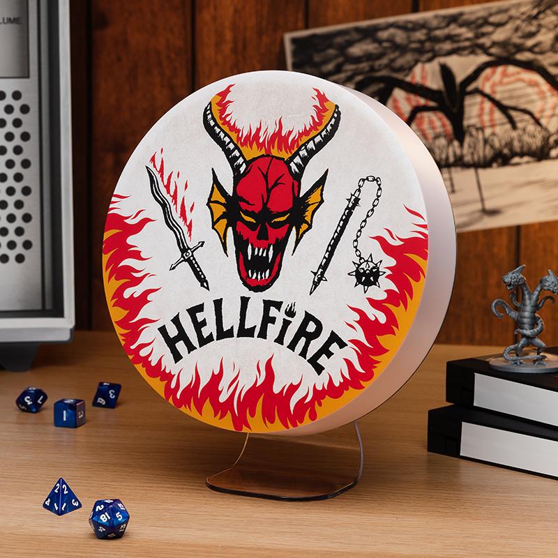 Stranger Things Hellfire Club Logo Light / Lampka Stranger Things klub Hellfire - Logo