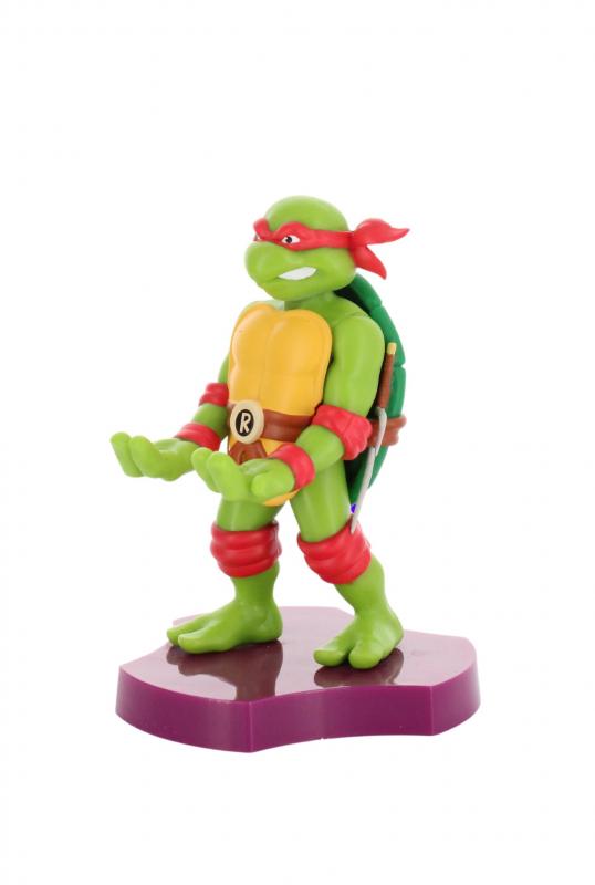 TMNT: Raphael Cable Guys Holdem - Earbud Holder (11 cm) / Stojak na słuchawki Wojownicze Żółwie Ninja - Raphael (11 cm)