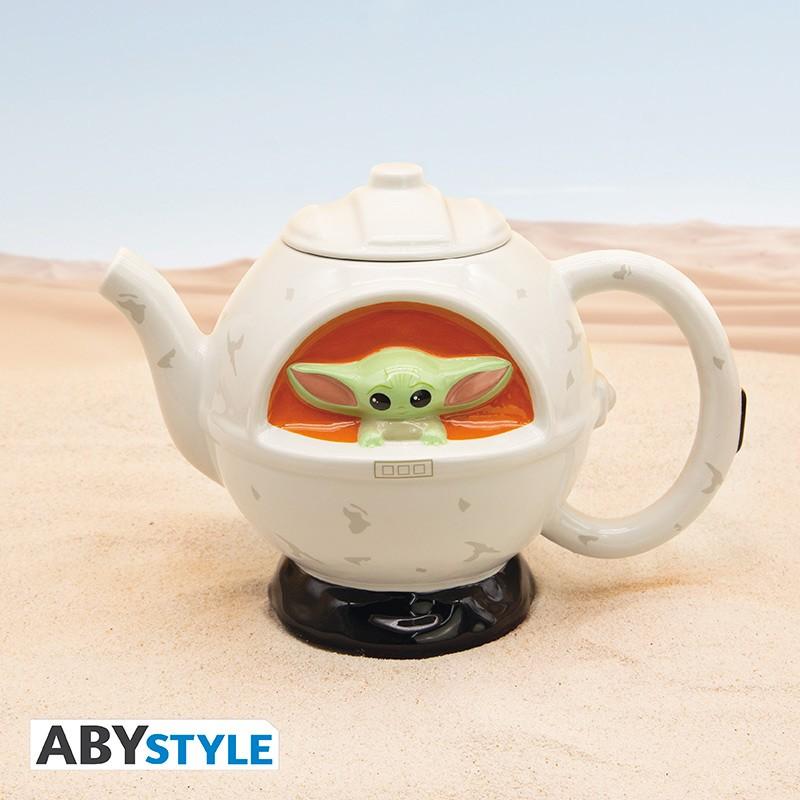 Star Wars The Mandalorian Teapot - Grogu Spaceship / Gwiezdne Wojny Mandalorian czajniczek - Statek Grogu - ABS