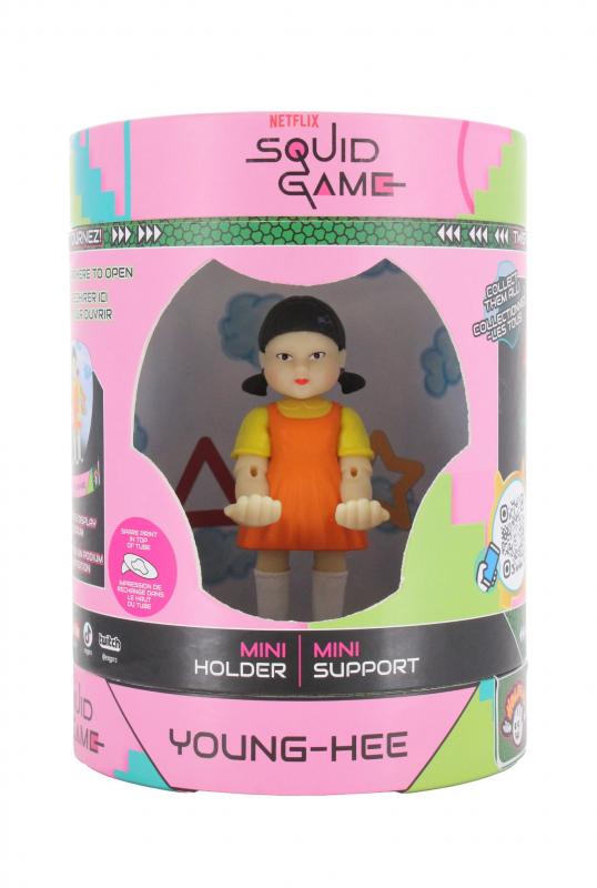 Squid Game: Young-Hee Girl Holdem, Earbud Holder (11 cm) / stojak na słuchawki Squid Game: Young-Hee (11 cm)