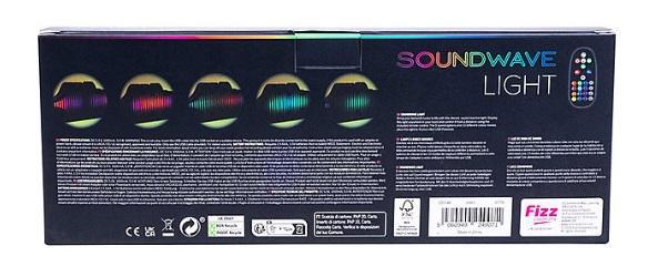 Sound Wave Logo Light / Lampka Logo - fala dźwiękowa