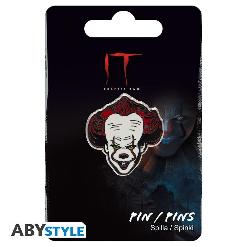 IT pin Pennywise / IT-TO przypinka Pennywise - ABS