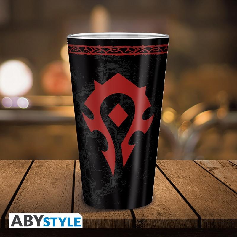 World of Warcraft large glass (400 ml) - Horde / World of Warcraft szklanka (400 ml) - Horde - ABS