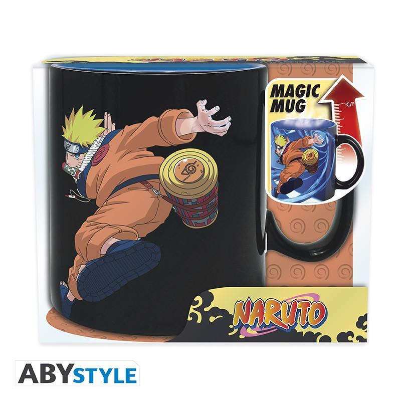 NARUTO heat change mug Naruto & Sasuke / Kubek termoaktywny Naruto - Naruto i Sasuke - ABS
