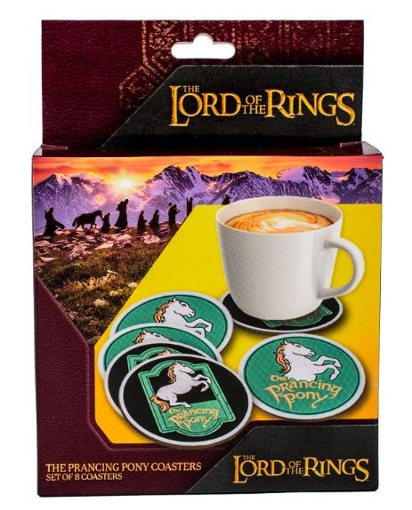 Lord of the Rings: Prancing Pony Coasters (6 pcs) / Władca Pierścieni zestaw podkładek - Pod Rozbrykanym Kucykiem (6 szt)