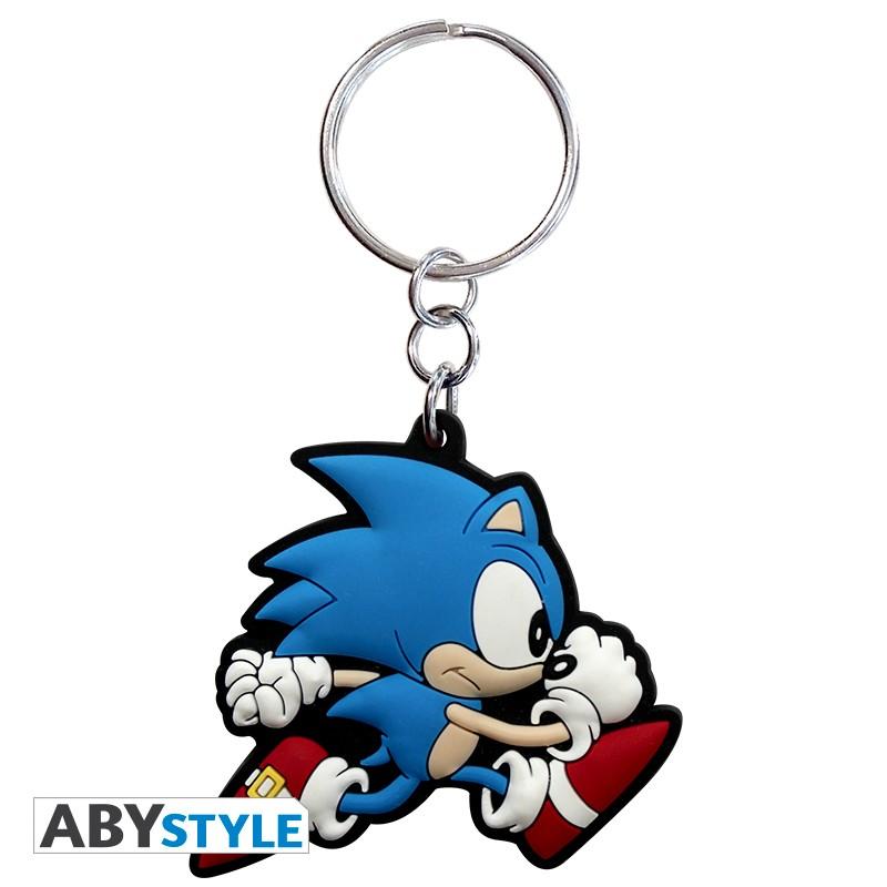 Sonic Hedgehog - keychain - run / Brelok Sonic Hedgehog w biegu - ABS