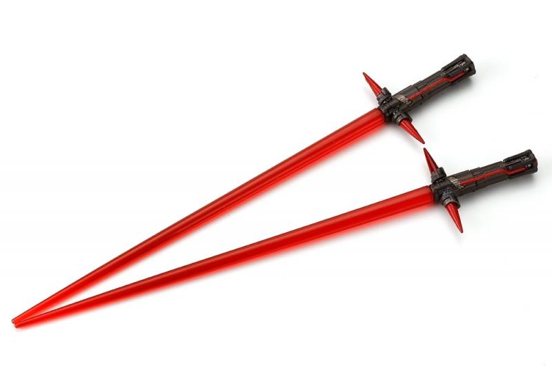 Star Wars Chopsticks Episode VII Kylo Ren Lightsaber / Zestaw pałeczek Gwiezdne Wojny - miecze świetlne Kylo Ren (epizod VII)