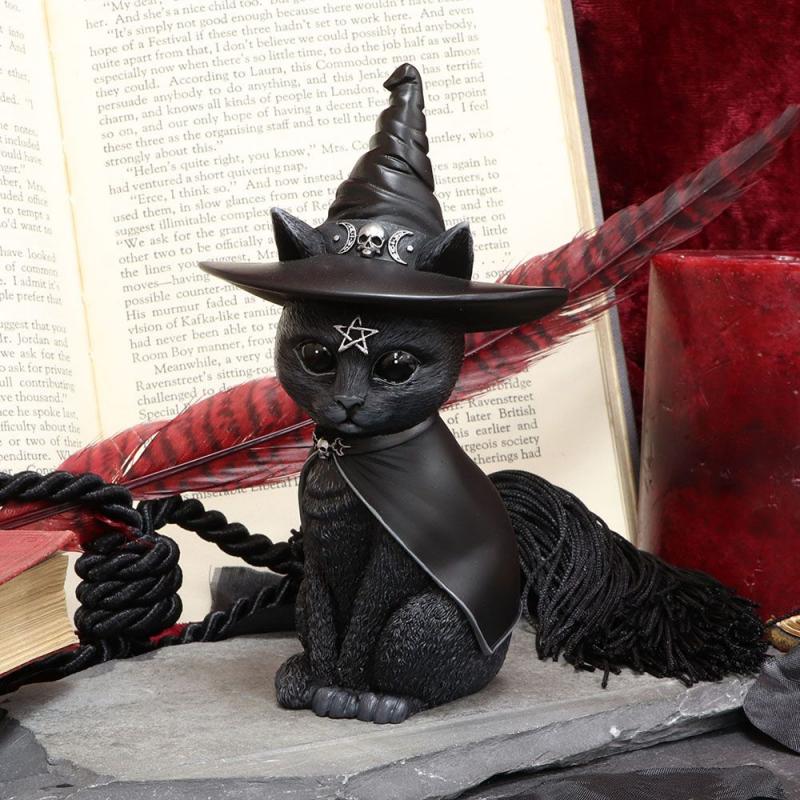 Figurine Cult Cuties Purrah Witches Hat Occult Cat - 13,5 cm / Figurka Cult Cuties kot w kapeluszu Purrah - 13,5 cm