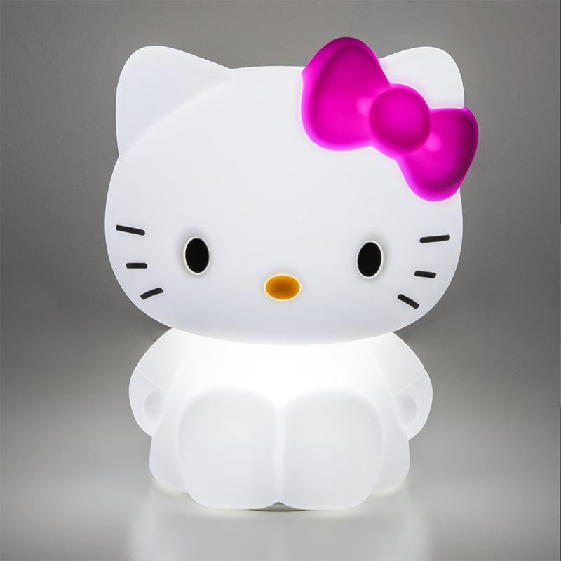 Hello Kitty Silicone Light Rechargeable Battery (high: 18 cm) / Hello Kitty silikonowa lampka z akumulatorem (wysokość: 18 cm)