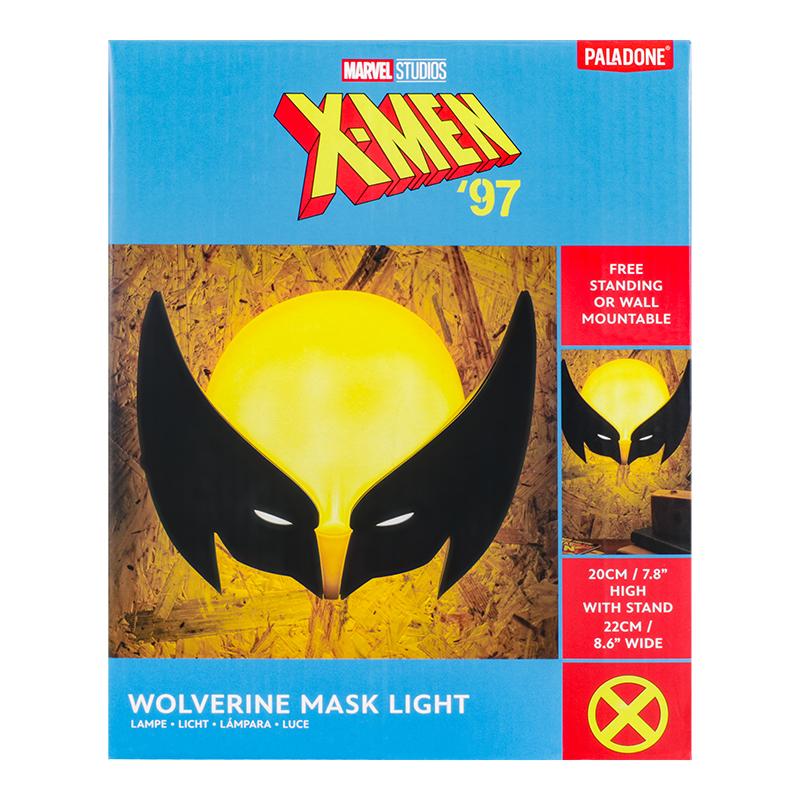 Marvel X-MEN Wolverine Mask desktop / wall light (high: 22 cm) / lampka ścienno-biurkowa Marvel X-MEN Wolverine maska (wysokość: 22 cm)