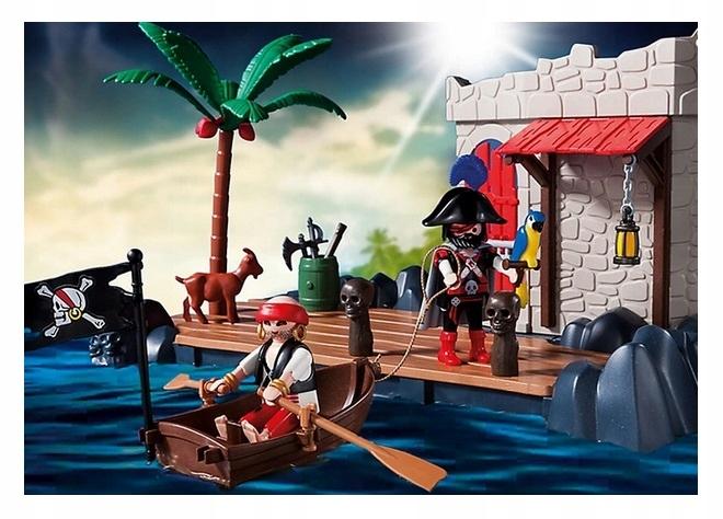 Playmobile Super Set Pirates 6146 / Playmobil Twierdza Piratów 6146