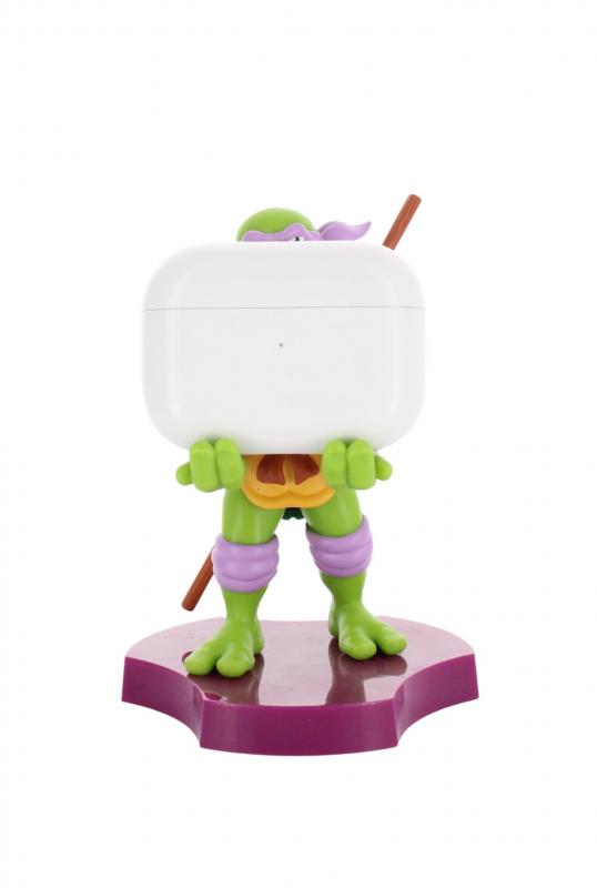 TMNT: Donatello Cable Guys Holdem - Earbud Holder (11 cm) / Stojak na słuchawki Wojownicze Żółwie Ninja - Donatello (11 cm)