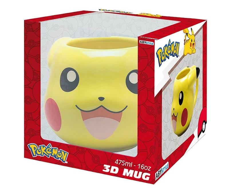 POKEMON mug 3D - Pikachu / Pokemon kubke 3D Pikachu - ABS