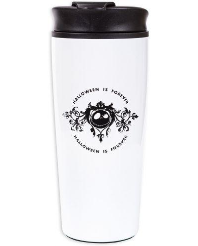 THE NIGHTMARE BEFORE CHRISTMAS (CHEERS TO FEARS) METAL TRAVEL MUG / kubek termiczny (metalowy) Miasteczko Halloween (zdrowie Strachów)