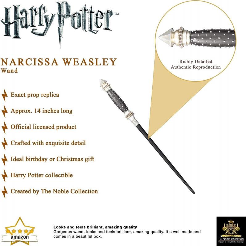 Harry Potter - Narcissa Malefoy Blister wand / Różdżka Harry Potter - Narcissa Malefoy (blister)