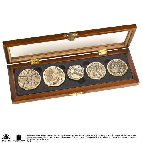 The Hobbit Dwarven Treasure Coin Set The Hobbit / Hobbit - zestaw monet Krasnoludzkich