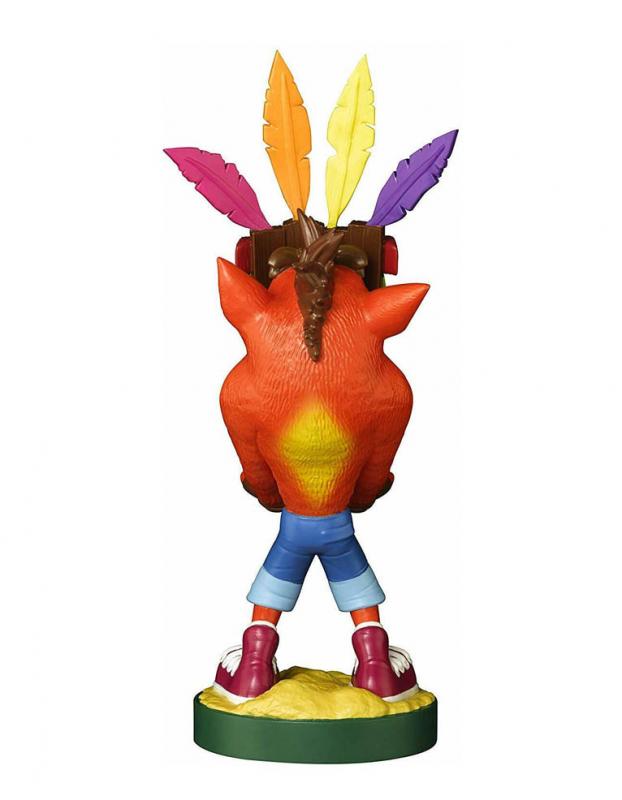 Crash Bandicoot Aku Aku phone & controller holder (20 cm)/ stojak Crash Aku Aku (20 cm)