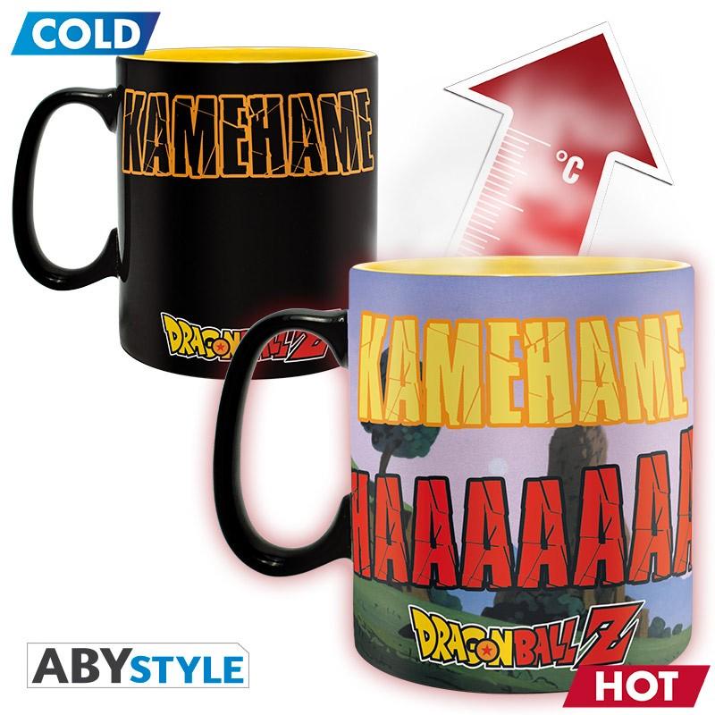 DRAGON BALL Mug Heat Change - 460 ml Kamehameha / kubek termoaktywny Dragon ball (460 ml) Kamehameha - ABS