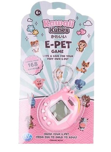 Kawaii Kuties E-Pet game - 168 in 1 (pink) / gra elektroniczna Kawaii Kuties E-Pet 168 w 1 (różowa)