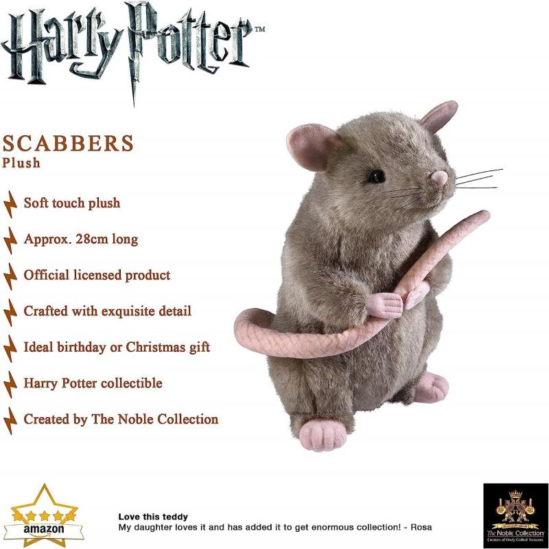 Harry Potter Scabbers Plush Miniature (high: 28 cm) / pluszak Harry Potter - Parszywek (wysokość: 28 cm)