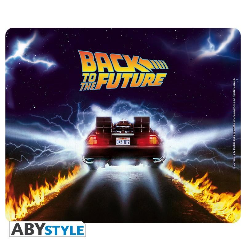 BACK TO THE FUTURE - Flexible mousepad - DeLorean (23,5 x 19,5 cm) / Powrót do przyszłości podkładka pod myszkę - DeLorean (23,5 x 19,5 cm) - ABS