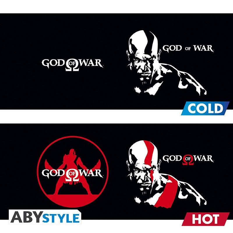 God of War Kratos heat change mug / kubek termoaktywny God of War - Kratos - ABS