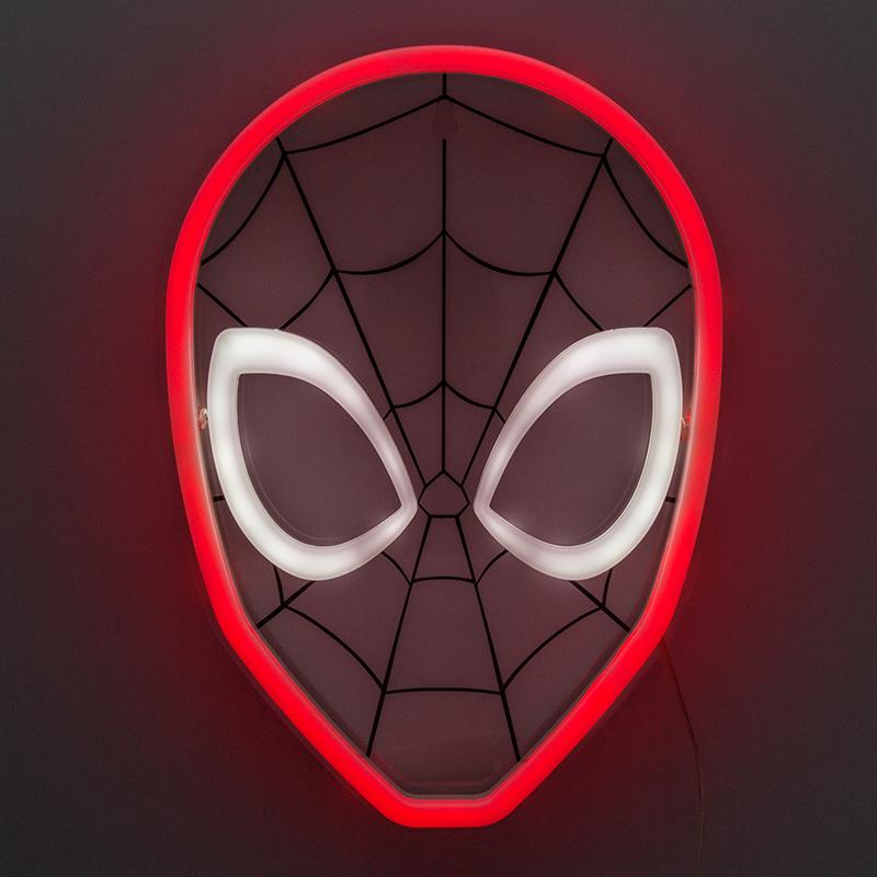 Marvel Spider-man Wall Mountable LED Neon Light (high: 26 cm) / Marvel Spier-man neonowa lampka ścienna (wysokość: 26 cm)