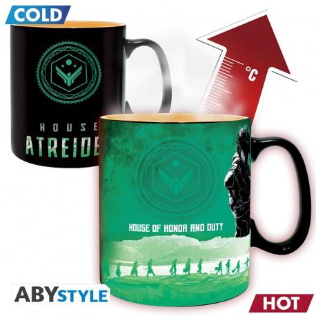 DUNE - Mug Heat Change - 460 ml - Atreides vs Harkonnen / kubek termoaktywny DUNE - Atreides vs Harkonnen (460 ml) - ABS