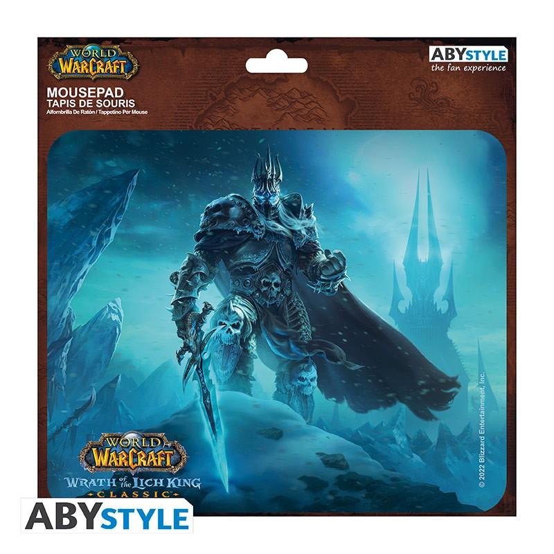 WORLD OF WARCRAFT Flexible mousepad - Lich King (23,5 x 19,5 cm) / World of Warcraft podkładka pod myszkę Lich King (23,5 x 19,5 cm) - ABS