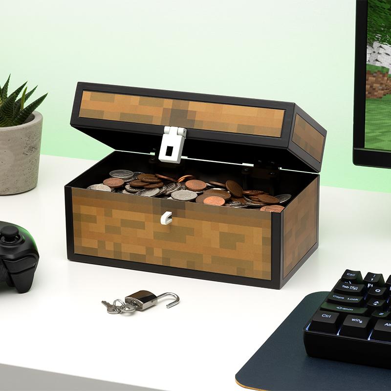 Minecraft Chest Money Box / Minecraft skarbonka - skrzynia