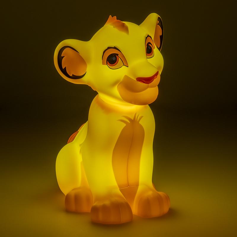 Disney Lion King Simba 3D Light (high: 17,50 cm) / Disney lampka 3D Król Lew - Simba (wysokość: 17,50 cm)