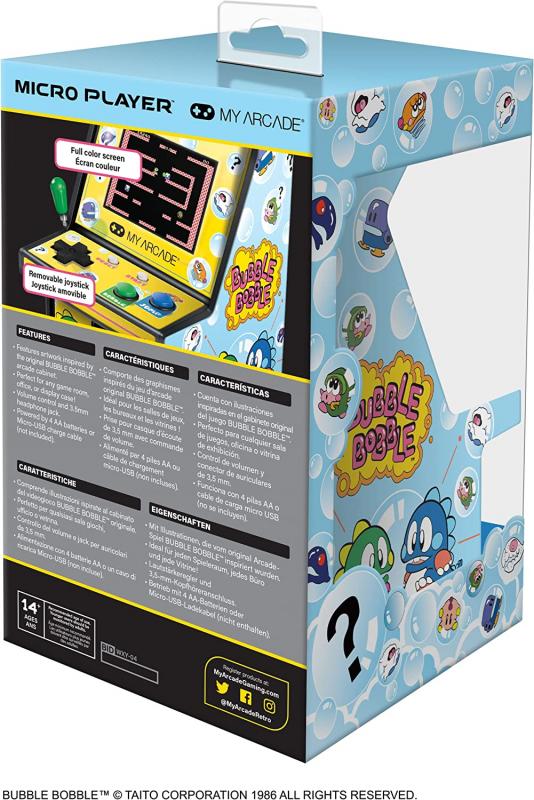 Micro Player Bubble Bobble / Mikro automat do gier Bubble Bobble