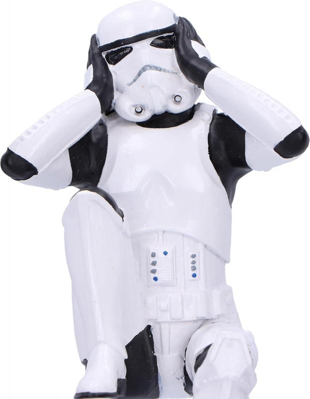 Star Wars Stormtrooper Three Wise (high: 11cm) / Zestaw 3 figurek Gwiezdne Wojny Szturmowiec - trzy mądrale (wysokość: 11 cm)