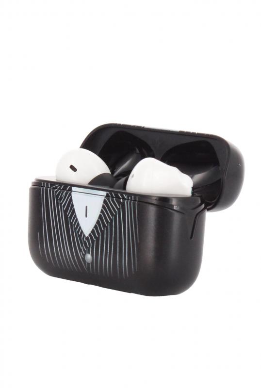 The Nightmare Before Christmas Jack Skellington Buds Pro Wireless Bluetooth Earbuds and Phone Holder / Miasteczko Halloween zestaw: stojak na słuchawki Jack Skellington plus słuchawki bezprzewodowe