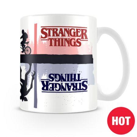 STRANGER THINGS (UPSIDE DOWN) HEAT CHANGE MUG / kubek termoaktywny Stranger Things - UPSIDE DOWN