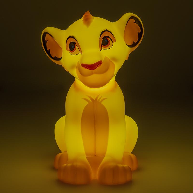 Disney Lion King Simba 3D Light (high: 17,50 cm) / Disney lampka 3D Król Lew - Simba (wysokość: 17,50 cm)