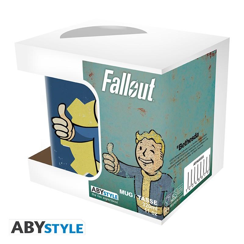 FALLOUT mug (320 ml) - Vault Boy Blue / kubek Fallout (320 ml) Vault Boy - ABS