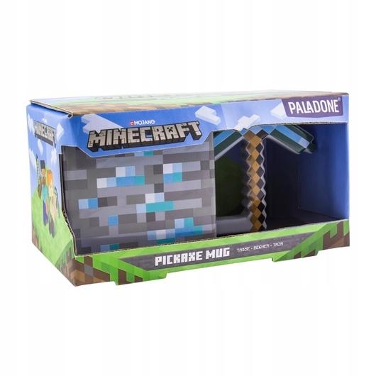 Minecraft Pickaxe Mug / Kubek 3D Minecraft - kilof